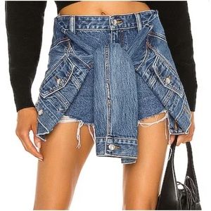 Alexander wang denim shorts